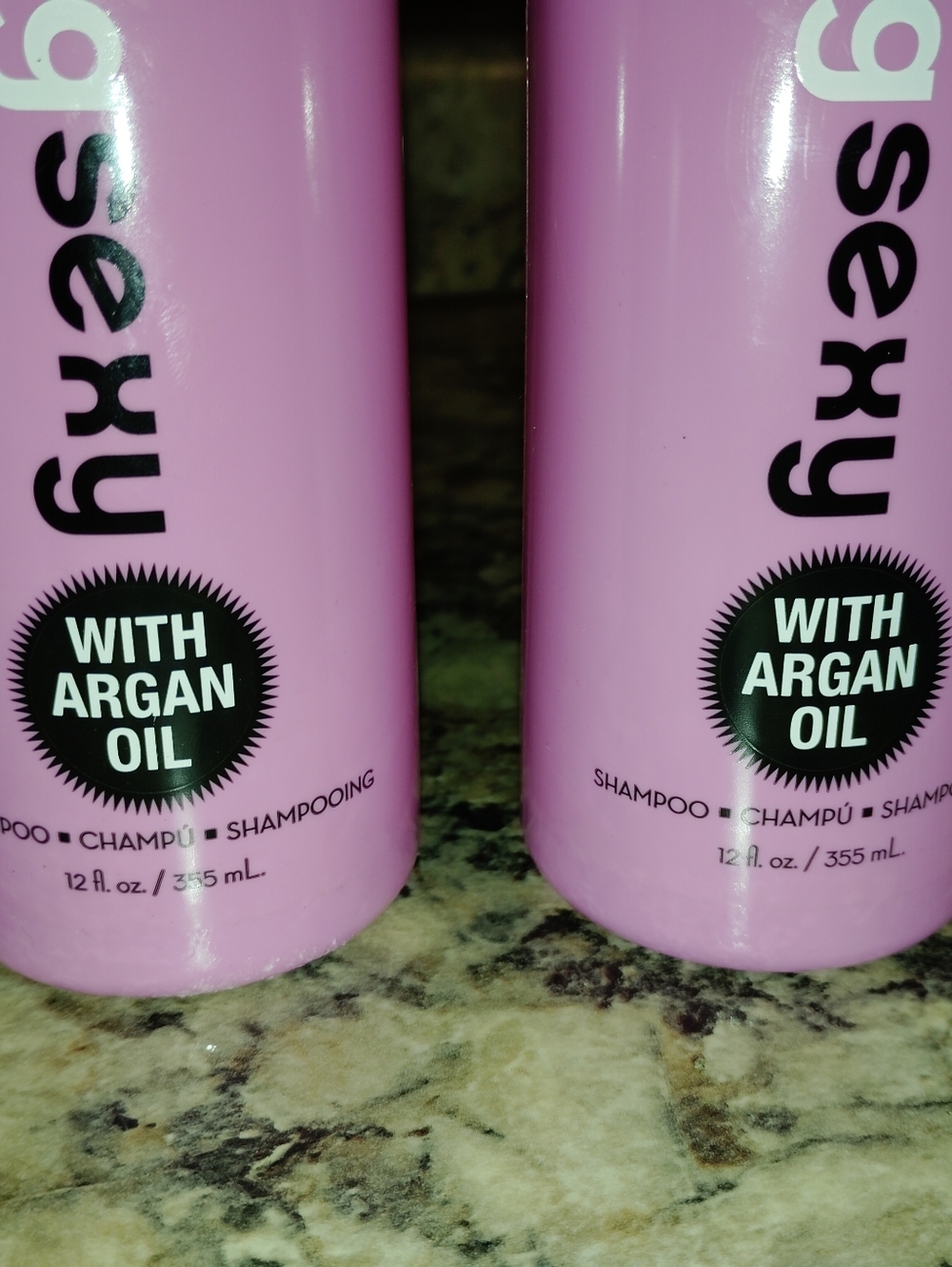 Rusk Being Sexy Shampoo Set with Argan Oil - Pink Set 2 New - Picture 2 of 4
